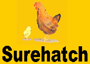 Surehatch Egg Incubators and Poultry Supplies Logo